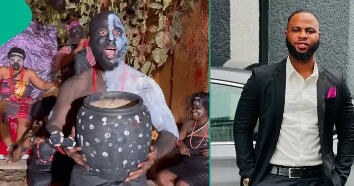 Koto Aye Trends as Skit Maker Trinity Guy Recreates Yoruba Horror Film, Sparking Concerns Among Netizens